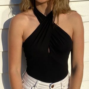 Brand new black bodysuit!!